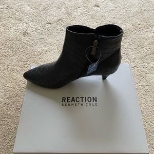 Black booties- size 9